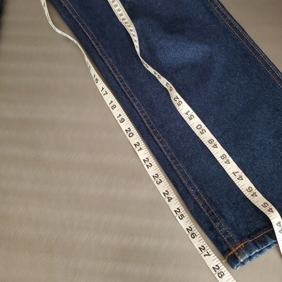 John Galt Carpenter Denim Cargo High Rise Relaxed Straight Y2K Jeans - Picture 12 of 12